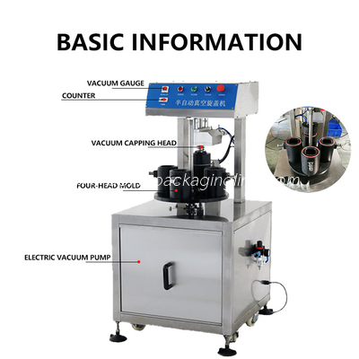 Capping Sealing And Packing Assembly Machine Automatic Small Bottle Capping Machine Semi Automatic Glass Bottle