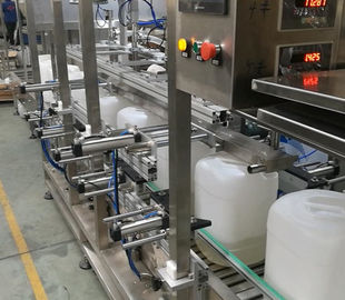 Industrial Fast Speed Paint Filling Equipment No Pollution One Year Warranty
