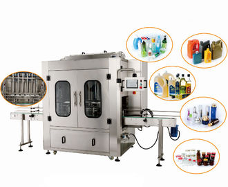 Fully Automatic Bottling Line Equipment  No Missed Filling For Daily Chemicals