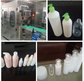 Fully Automatic Bottling Line Equipment  No Missed Filling For Daily Chemicals