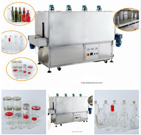 Energy Saving Bottle Drying Machine / Industrial Bottle Dryer Easy To Operate