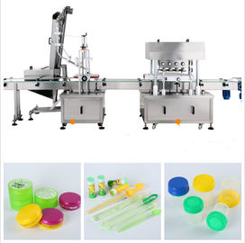 Eco - Friendly Linear Capping Machine / Bottle Screw Capping Machine