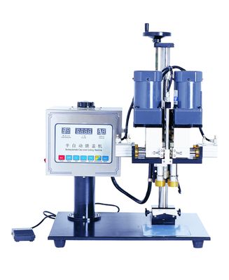 PLC Rotary Clip Type 80w Bottle Screw Capping Machine