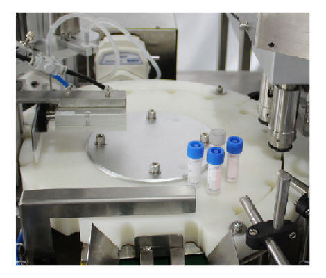 vaccine Cell sap Medical fluid lotion viscous liquid vial acid testing filling capping packaging production machine