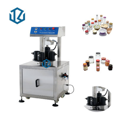 Sauce Jam Glass Jar Bottle Filling Vacuum Capping Machine