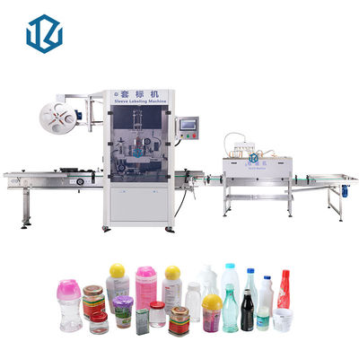 Automatic Shrink Sleeve Labeling Machine 150 Bottles / Min