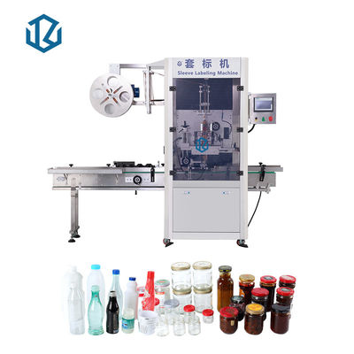 Automatic Heating Bottle Shrink Sleeve Labeling Machine With Steam Tunnel