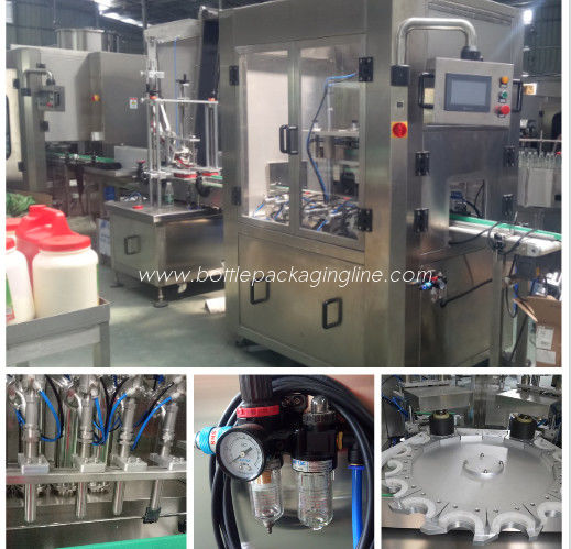 Customized Capacity Bottle Filling Line Automatic Paste Filling Machine