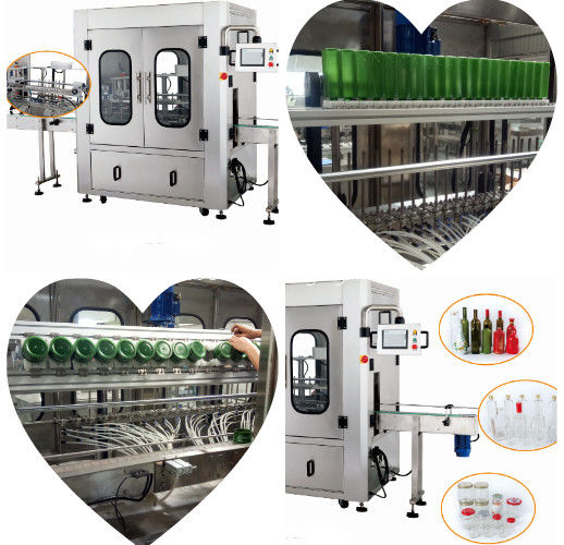 Stainless Steel Automatic Bottle Washing Machine / Automatic Bottle Cleaner